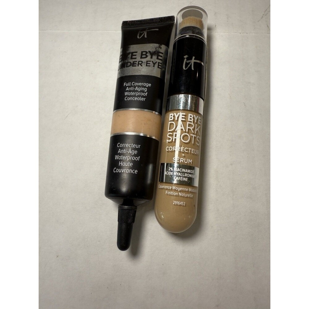 IT Cosmetics Bye Bye‎ Dark Spots Concealers Medium Warm 32 & Medium 20.0 N 2PCS